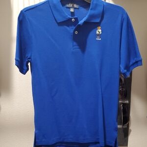 Polo by Ralph Lauren Men's Royal Blue Polo Shirt With Ralph Lauren Shorts